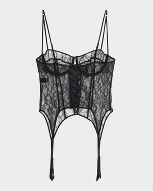 Precieuse Lace Garter Bustier
