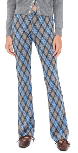 Free People Chloe Knit Pants Periwinkle S