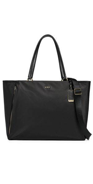 TUMI Valetta Large Tote Black/Gold One Size