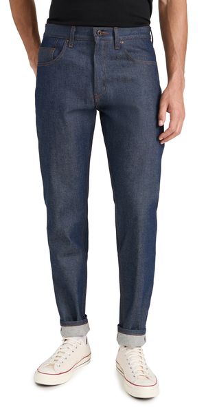 Naked & Famous Denim Easy Guy Natural Indigo Selvedge Jeans Natural Indigo 32