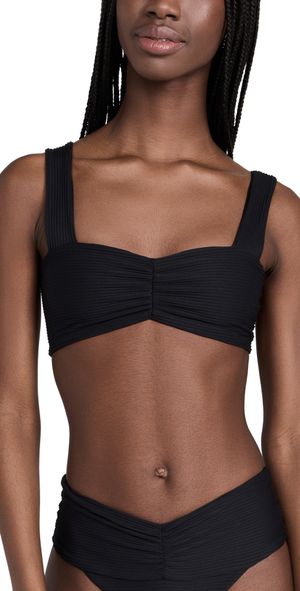 LSPACE Marlee Bikini Top Black S