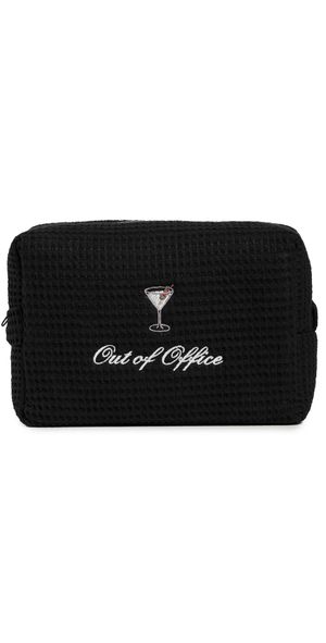 Abbode Out of Office Waffle Pouch Black One Size