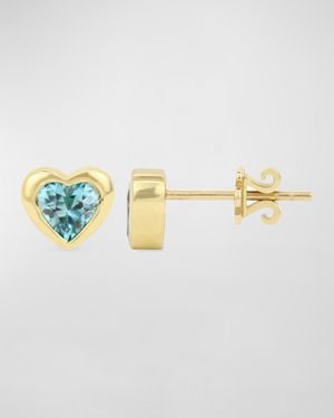 Chubby Heart Stud Earring, Single