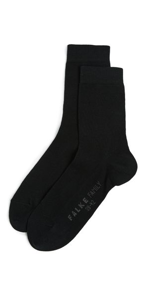 Falke Family Ankle Socks Black 39-42