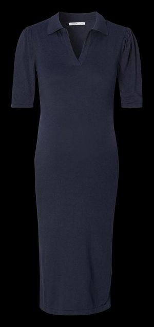 Noppies - Robe midi en coton mélangé - Taille L - Bleu
