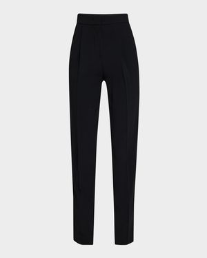 Essentials Pleated Tapered Trousers