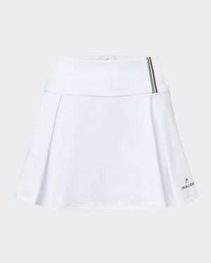 x Veronica Beard Deuce Pleated Tennis Skort
