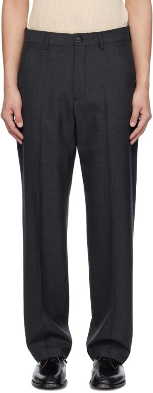 OUR LEGACY Gray Chino 22 Trousers