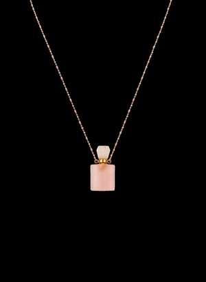 Hipanema - Collier sautoir en laiton et perles - Taille Unique - Rose