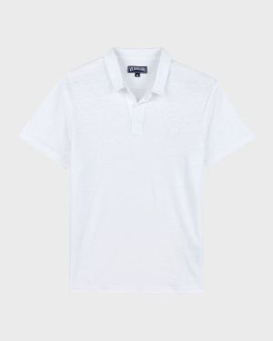 Men's Pyramid Linen Polo Shirt