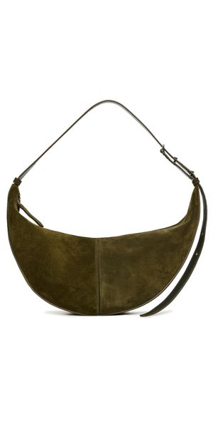 Proenza Schouler Slide Bag in Soft Suede Olive One Size