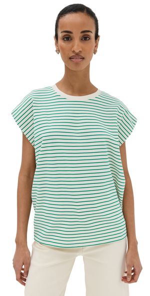 Pistola Trina Muscle Tee Vert Stripe XL