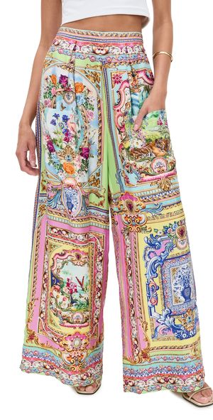 Camilla Wide Leg Trousers Spirit Of Santa Maria M
