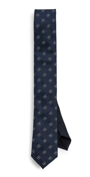 BOSS H Tie Dark Blue One Size