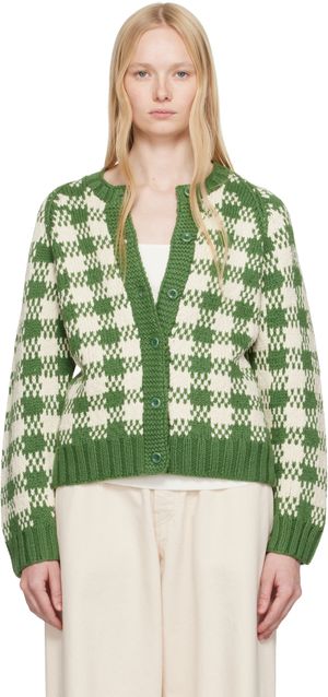 YMC Green Atomic Cardigan
