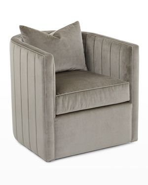 Giacosa Swivel Club Chair