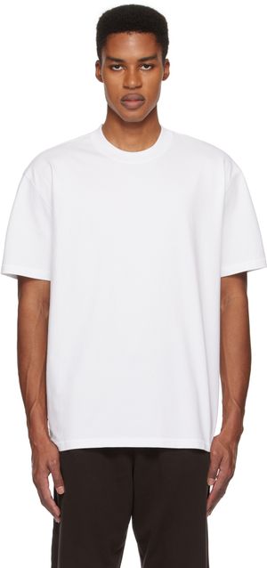 SKIMS T-shirt décontracté blanc - Heavyweight Cotton