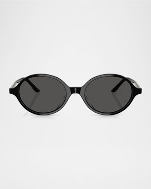 ov5574su Oval Acetate Sunglasses