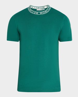 Men's Logo-Collar Jersey T-Shirt