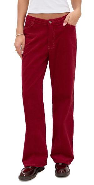 Lioness Rebels Corduroy Pants Crimson XXS