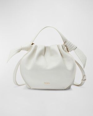 Selena Leather Bucket Bag