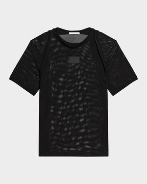 Men's Sheer Stretch Mesh T-Shirt