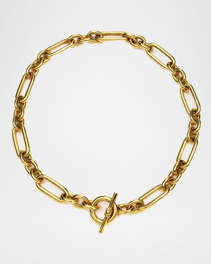 Short Chain-Link Necklace