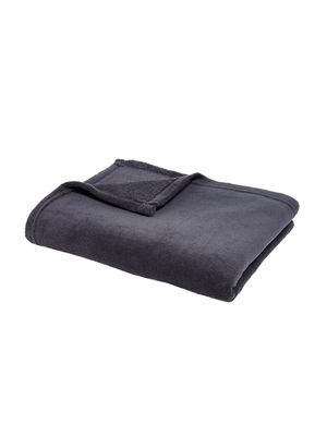 Today Linge De Maison - Plaid uni - Taille 125x150 - Gris