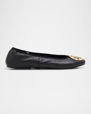 Reva Travel Leather Ballet Flats