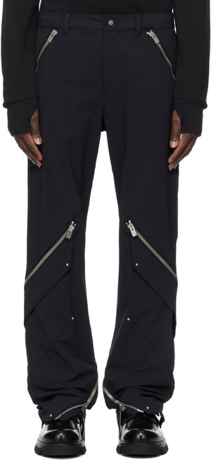 HELIOT EMIL Black Frazil Cargo Pants