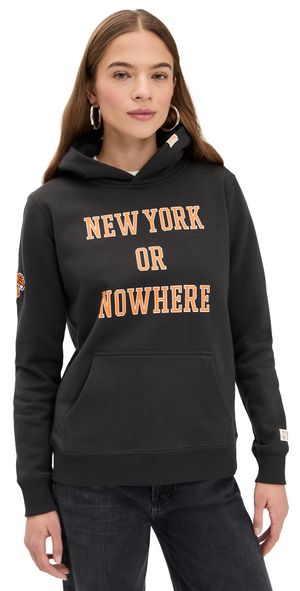 New York or Nowhere Knicks Classic Hoodie Faded Black 3XL