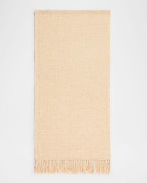 Natte Tweed Fringe Scarf