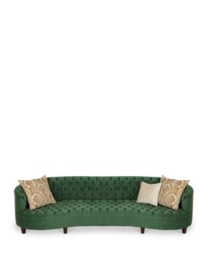 Vaughn Tufted Velvet Sofa - 90"