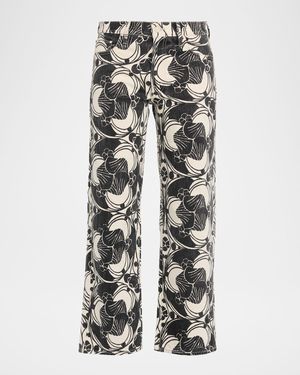 The Mid-Rise Rambler Zip Ankle Jeans