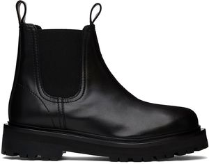 Studio Nicholson Black Kick Chelsea Boots