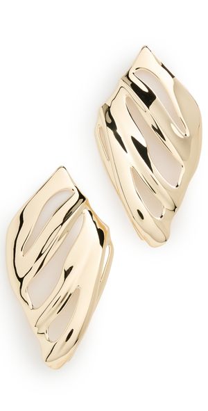 Jenny Bird The Kites Earrings High Polish Gold One Size