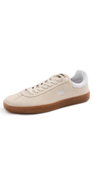 Lacoste Men's Baseshot Sneakers Off White/Gum 8
