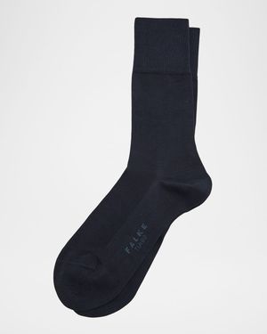 Men's Tiago Cotton-Stretch Crew Socks