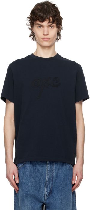 A.P.C. Navy Lenny T-shirt