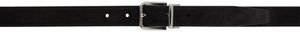Dolce&Gabbana Ceinture noire en suède