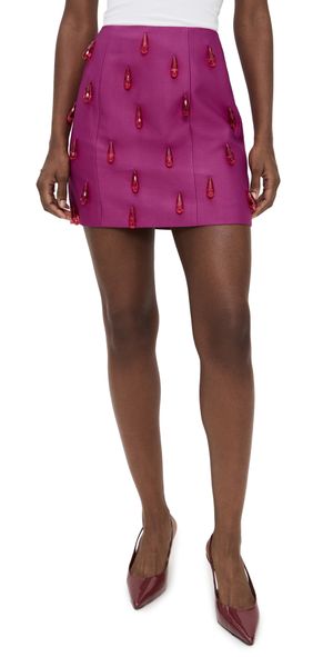 The Wolf Gang Joyas Mini Skirt Fuschia S