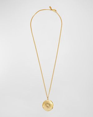 Round Locket Necklace