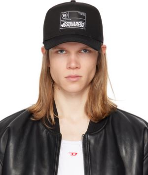Dsquared2 Black Patch Cap