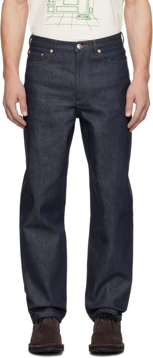 A.P.C. Navy Martin Jeans
