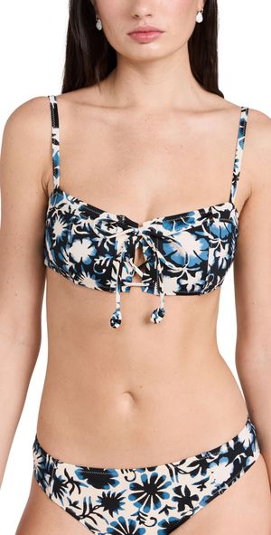 Ulla Johnson Atrani Bikini Top Sunprint Combo L