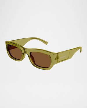 Plastic Rectangle Sunglasses