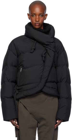 Ottolinger Black Strappy Puffer Jacket