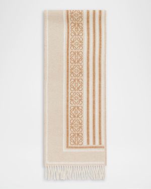 Anagram Wool and Cashmere Scarf