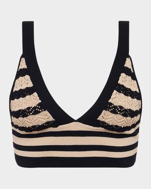 Reverie Pointelle Knit Bralette