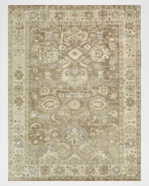 De'Asiah Antique Weave Oushak Rug, 10' x 14'